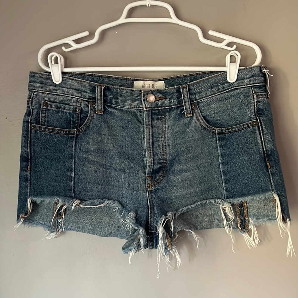 We The Free Women’s Distressed Denim Shorts
